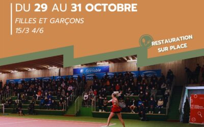 Le Grenoble Tennis Padel organise 2 tournois TMC U18 ! 🎾